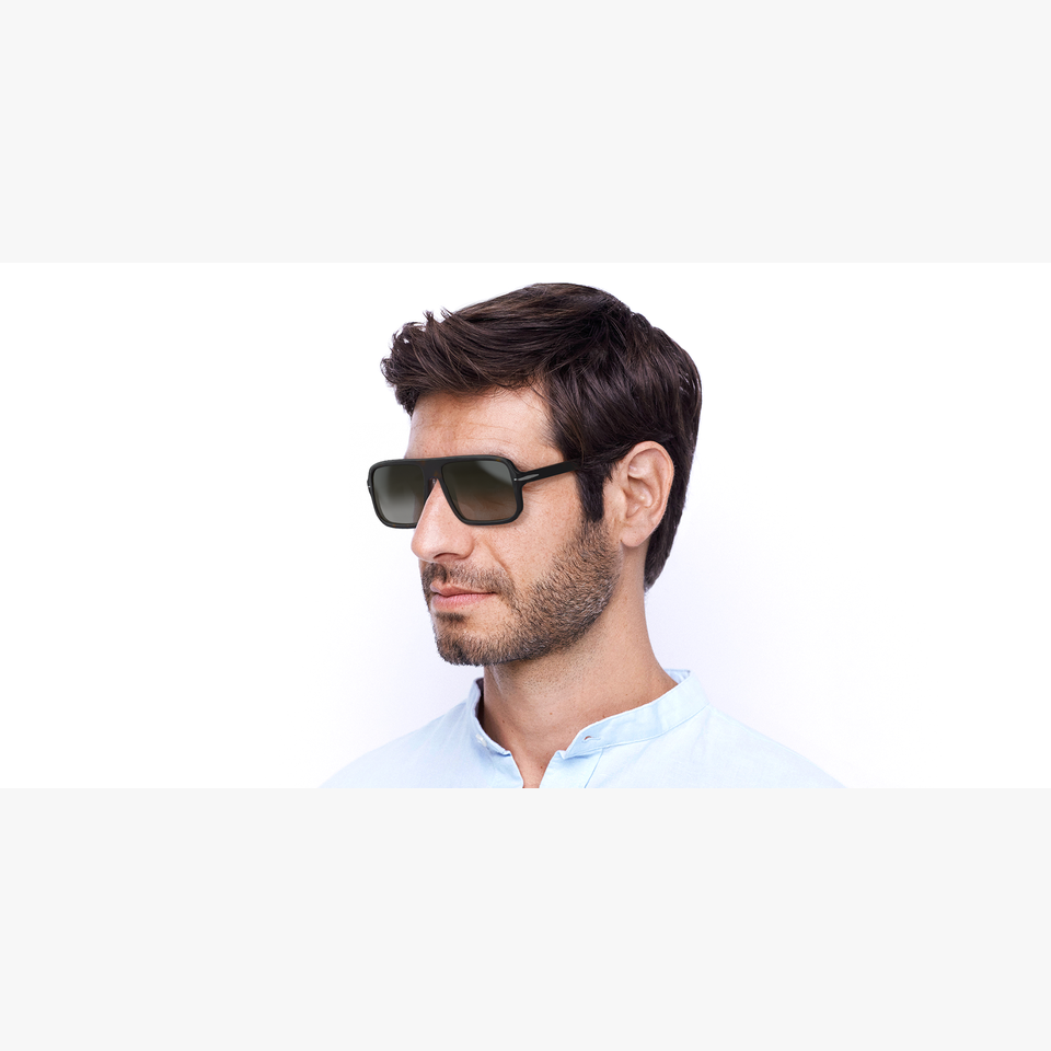 Lunettes de soleil homme DB 7007/S écaille - Vue de 3/4