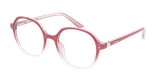 Lunettes de vue femme MAGIC 322 rouge/rouge dégradé - Vue de face