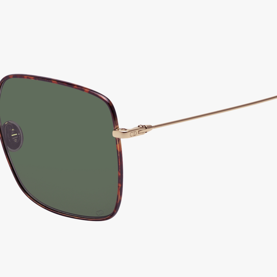 Lunettes de soleil femme STELLAIRE1XS dorée/écaille - Vue de face