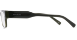 Lunettes de vue homme CARACTÈRES AMBITIEUX vert - Vue de face