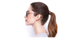 LUNETTES DE SOLEIL femme MARC493S doré - Vue de face