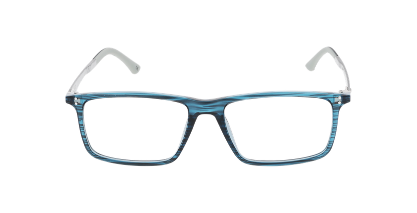Lunettes de vue homme MAGIC 341 bleu - Vue de face