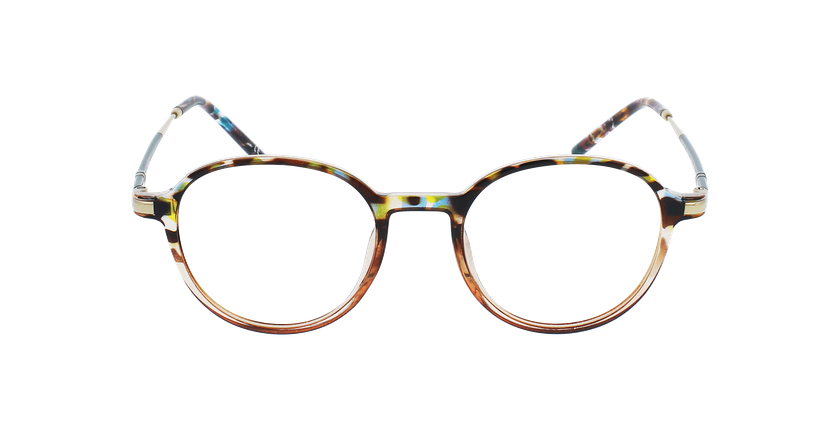 LUNETTES DE VUE homme MAGIC 133 écaille/vert - Vue de face