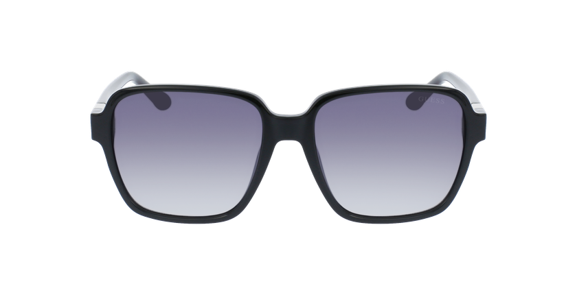 LUNETTES DE SOLEIL femme GU7775 01B noir - Vue de face