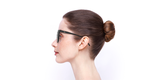 LUNETTES DE VUE femme MAGIC 165 noir - Vue de face