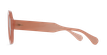LUNETTES DE SOLEIL femme JOSEFA rose - Vue de face