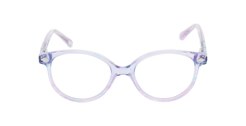 Lunettes de vue enfant FROZEN 3 violet - Vue de face
