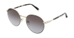 LUNETTES DE SOLEIL femme 0BA5004S NODO 52GD noir - vue de 3/4