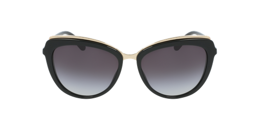 LUNETTES DE SOLEIL femme 0DG4304 noir Vue de face