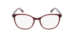 LUNETTES DE VUE femme RZERO5 rouge - Vue de face