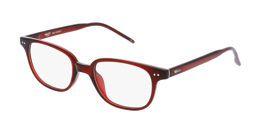LUNETTES DE VUE enfant MAGIC ANGELO rouge - Vue de face