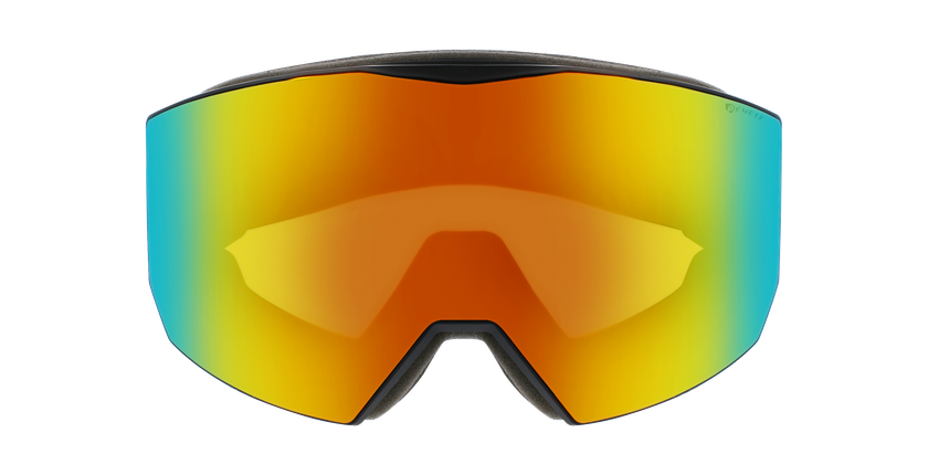 LUNETTES DE SOLEIL BORDERED noir/marron - Vue de face