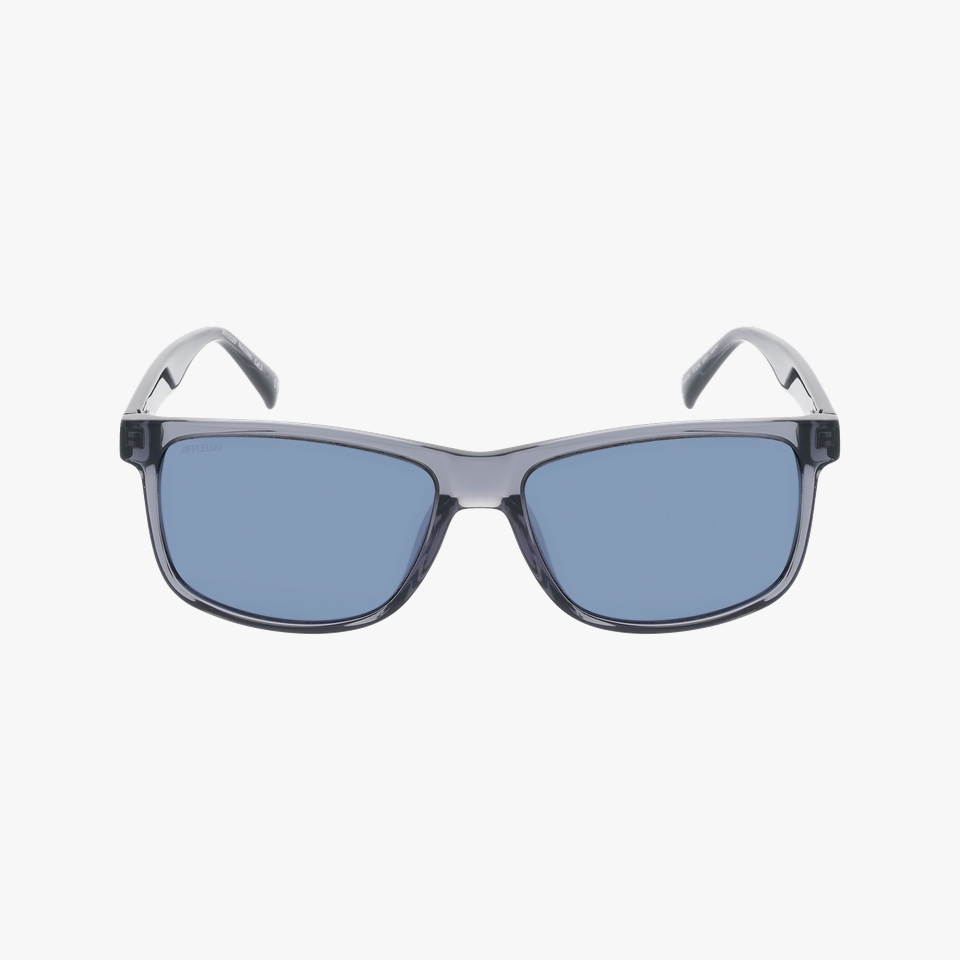 Lunettes de soleil homme OSIMO blanc/gris - Vue de face