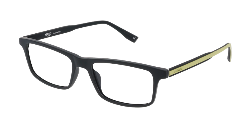Lunettes de vue homme EVANS noir - Vue de face