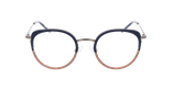 Lunettes de vue femme MAGIC224 bleu/gris - Vue de face