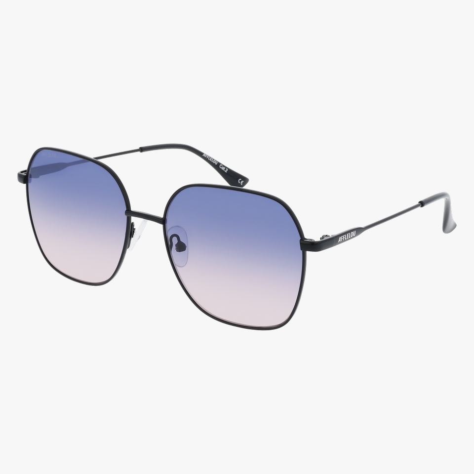 Lunettes de soleil femme LUELLA noir - Vue de face
