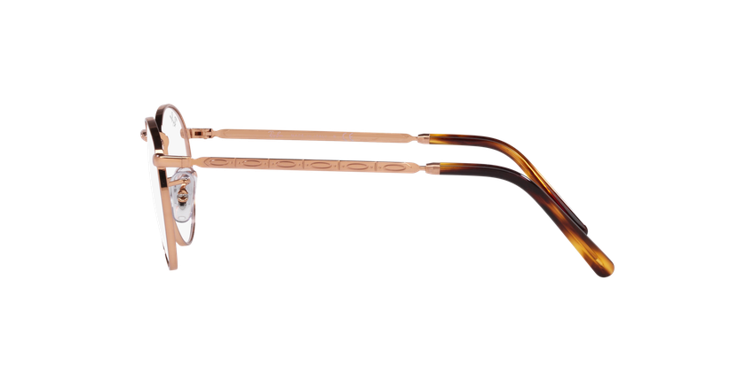 Lunettes de vue NEW ROUND rose - Vue de face