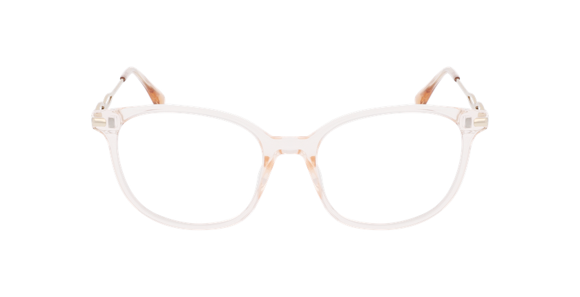 Lunettes de vue femme LOUISA rose - Vue de face