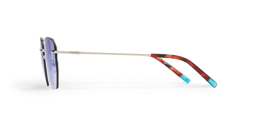 LUNETTES DE SOLEIL femme JENNA gris/bleu - Vue de côté