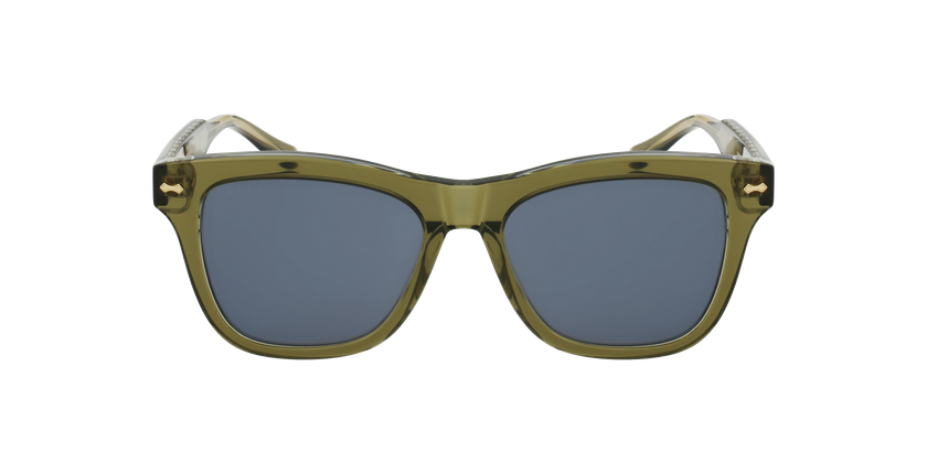 LUNETTES DE SOLEIL homme GG0910S vert - Vue de face