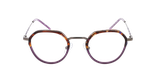 Lunettes de vue homme MAGIC226 écaille/violet - Vue de face