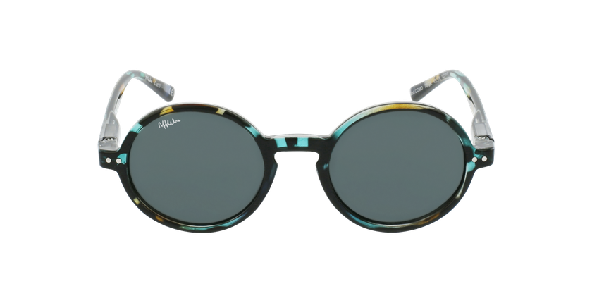 LUNETTES DE SOLEIL enfant COMO écaille/violet - Vue de face