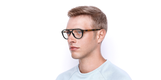 LUNETTES DE VUE homme DB 7087 noir/écaille