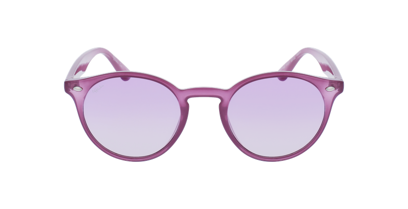 LUNETTES DE SOLEIL SAMANO violet - Vue de face