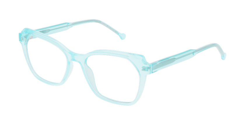 Lunettes de vue femme RZERO48 bleu - Vue de face