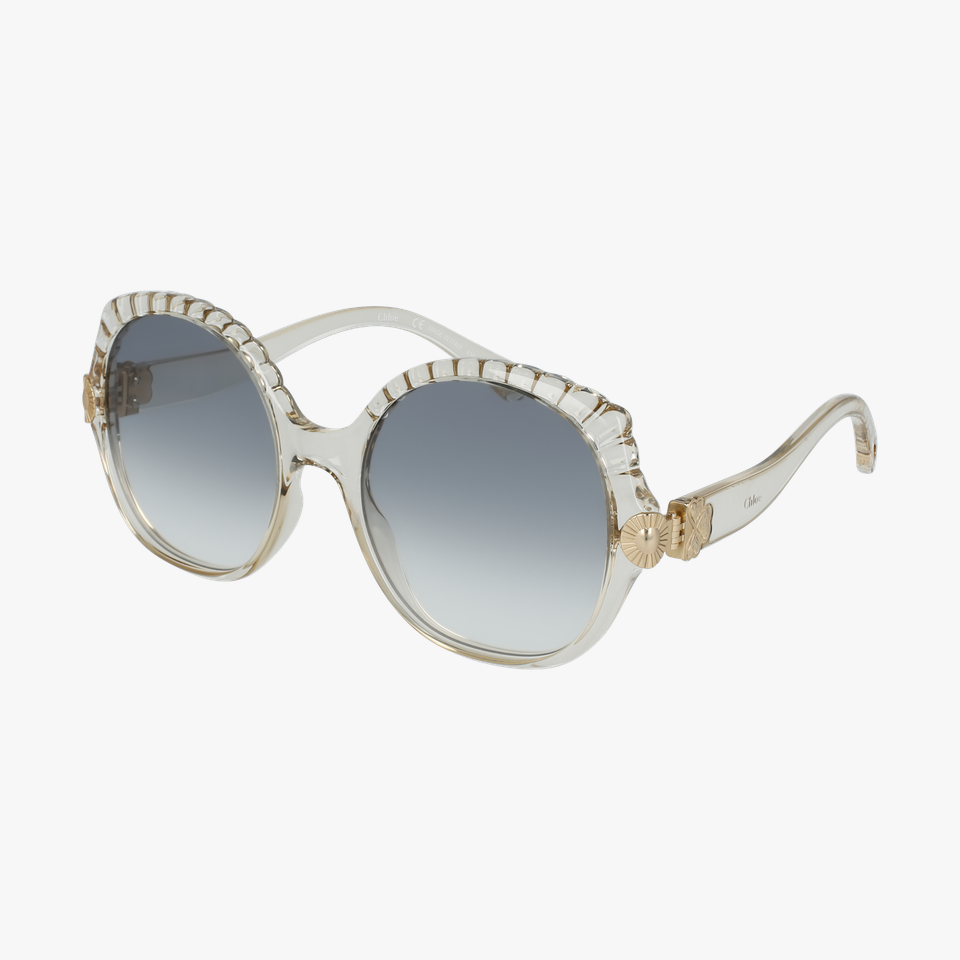 Lunettes de soleil femme CE749S blanc - Vue de 3/4