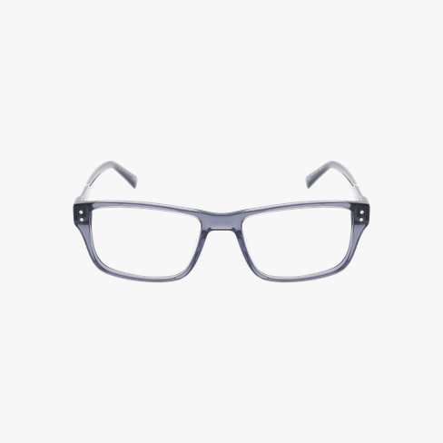 Lunettes de vue homme CARACTÈRES ALTRUISTE gris/bleu Vue de face