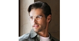 Lunettes de vue homme CECIL blanc - Vue de face