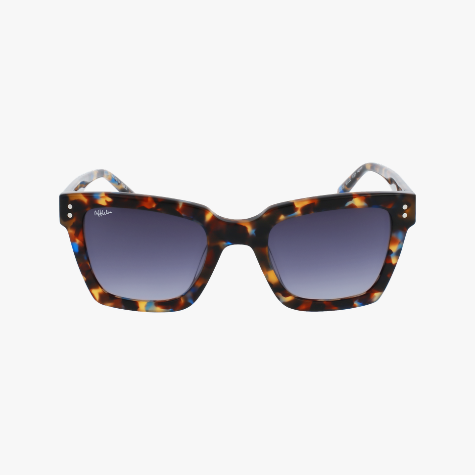 Lunettes de soleil femme KEYLA écaille - Vue de face