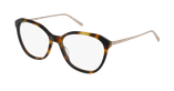 Lunettes de vue femme MARC 485 écaille - Vue de 3/4