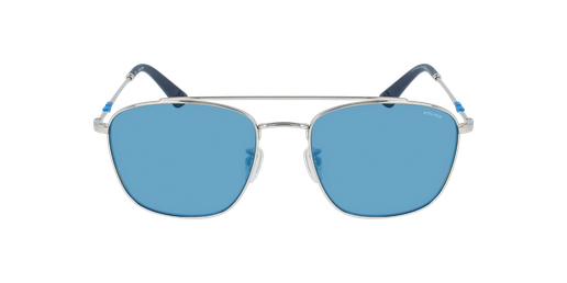 LUNETTES DE SOLEIL homme SPL996 grisVue de face