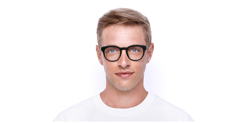 Lunettes de vue L2904 noir - Vue de face