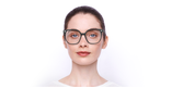 LUNETTES DE VUE femme MAGIC 165 noir - Vue de face