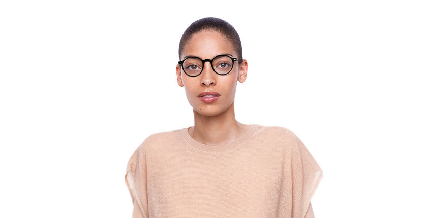 Lunettes de vue femme MAGIC247 écaille/gris - Vue de face