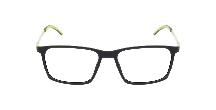 Lunettes de vue homme MAGIC273 noir/vert - Vue de face
