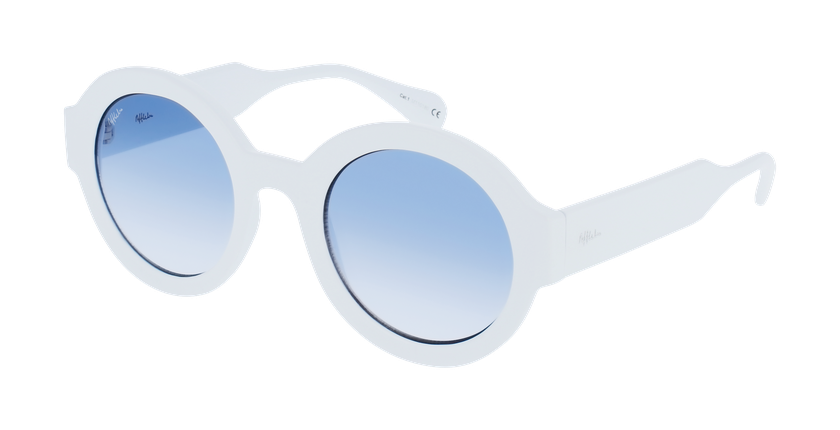 LUNETTES DE SOLEIL femme JOSEFA blanc - Vue de face