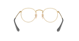 Lunettes de vue 0RX3447V dorée/noir - Vue de face