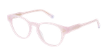 Lunettes de vue femme CARACTÈRES PIPLETTE rose - Vue de face