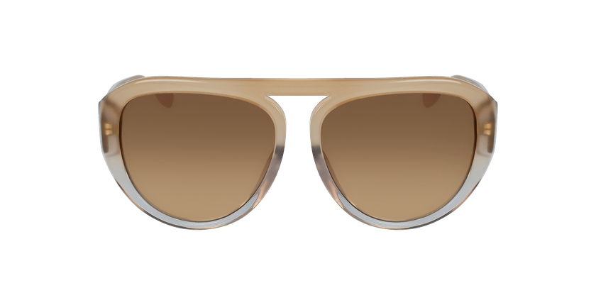 LUNETTES DE SOLEIL femme VS0021 beige - Vue de face