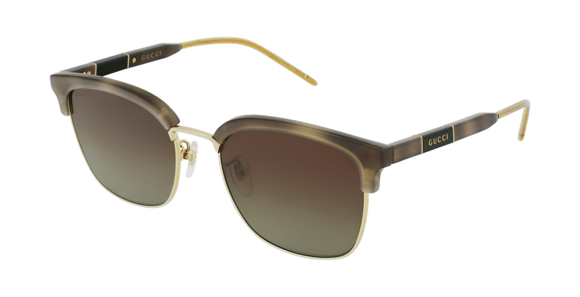 LUNETTES DE SOLEIL homme GG0846SK écaille - vue de 3/4