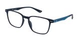 Lunettes de vue homme ARTURO bleu - Vue de face