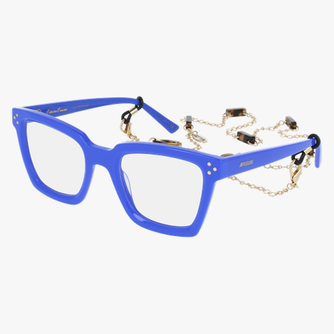 Lunettes de vue femme CARACTÈRES MYSTERIEUSE bleu