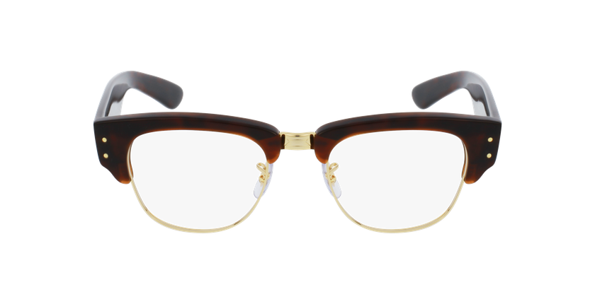 Lunettes de vue 0 bleu - Vue de face