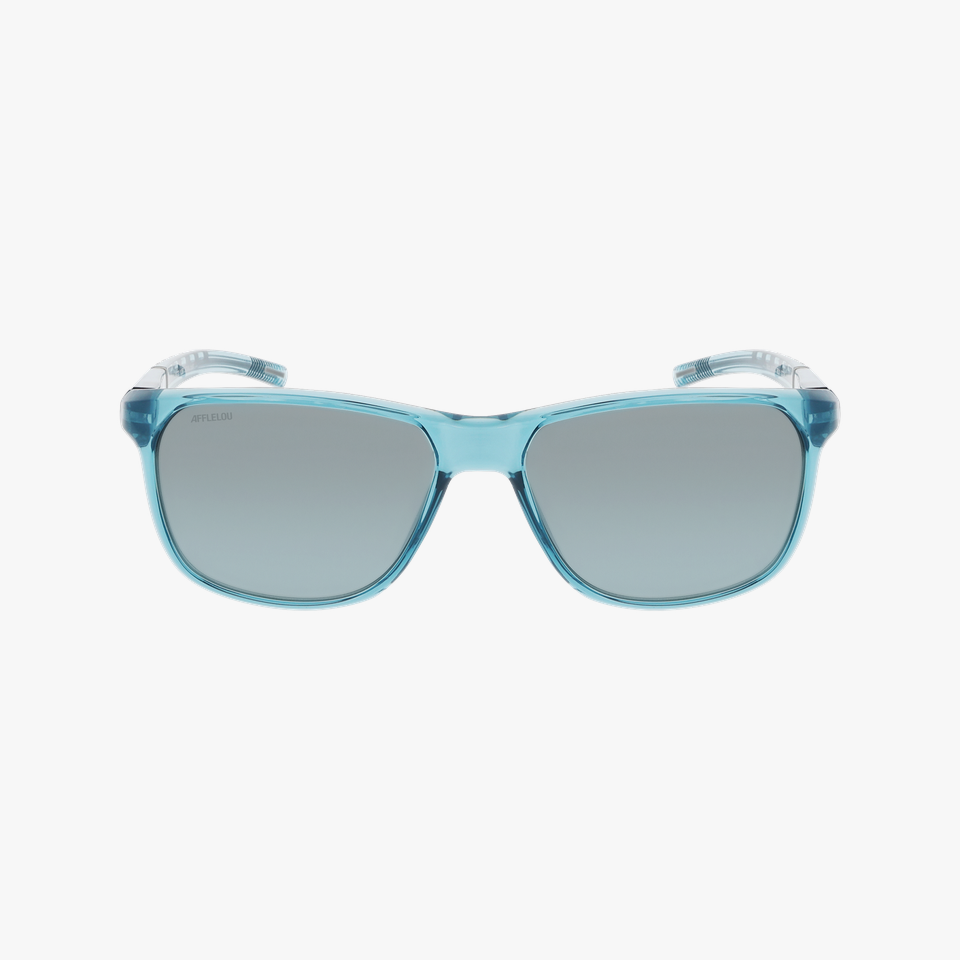Lunettes de soleil homme JAXON POLARIZED bleu/gris - Vue de face