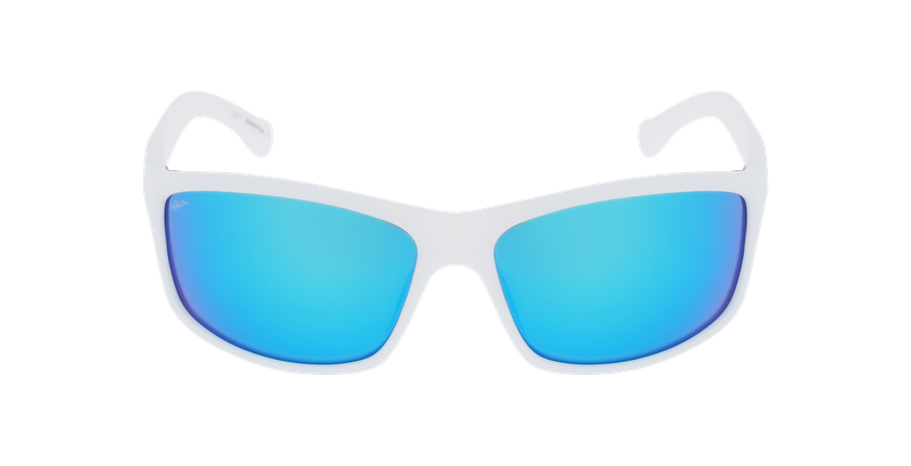 LUNETTES DE SOLEIL CANERO blanc - Vue de face