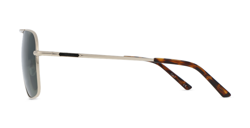 LUNETTES DE SOLEIL homme LUKE doré - Vue de face